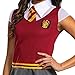 Gryffindor Dress Skirt, Official Wizarding World Costume Dress with Collar and Tie, Women's Size Small (4-6)
