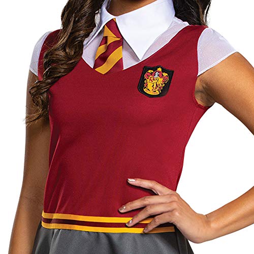 Falda disfraz Harry Potter juvenil con cuello y corbata miniatura 3
