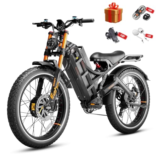 eAhora Romeo Pro 3 Peak 6000W Electric Bike for Adults 52Mph image 6