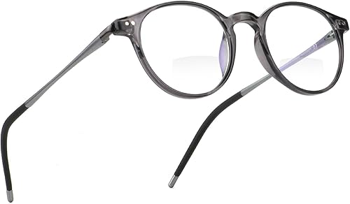 Lentes de bloqueo de luz azul superior para hombres mujeres adolescentes bisagra de resorte brazo de aluminio ligero marco TR90 computadora juegos
