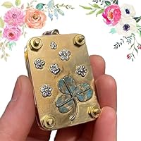 Mikro Blumenpresse, Micro Flower Pressing Kit, Kreative Metall Blütenpresse, Blumenpresse, DIY Gepresstes Blumenpresse Set, Pressed Flowers Gift für Geschenk für Kunst- und Handwerksliebhaber