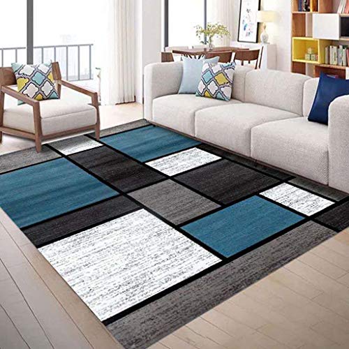 Tapis de sol carré multicolore haute définition pour salon et chambre - 2
