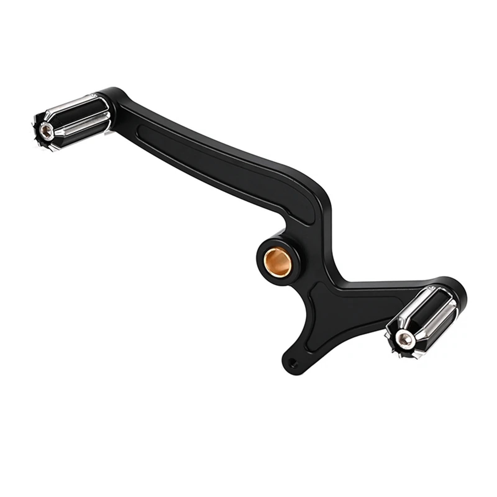 Xinqqdc Black-C Type Shift Peg Motorcycle Heel/Toe Gear Shifter Shift Lever Fit For Indian Scouts Hussar Bobber/Scout Sixty 2015-2022 Metal Gear Shifter Shift Lever(Black-C Type)