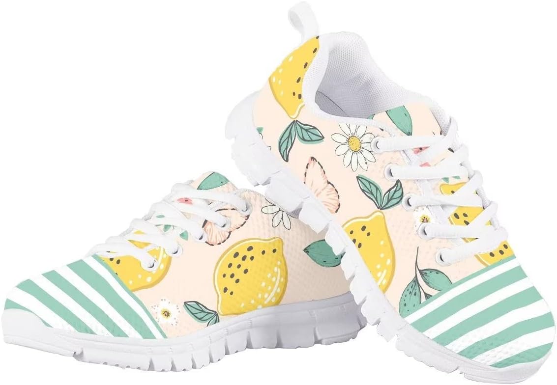 Hawapod Little Girls Sneakers Tennis Shoes for Kids Girls Boys Flat Running Shoe