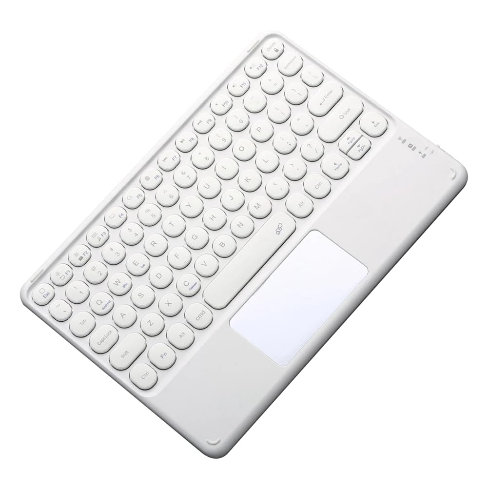 Teclado inalámbrico Bluetooth con panel táctil recargable que soluciona la falta de espacio 7