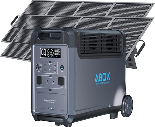 ABOK 3840Wh LiFePO4 Portable Power Station