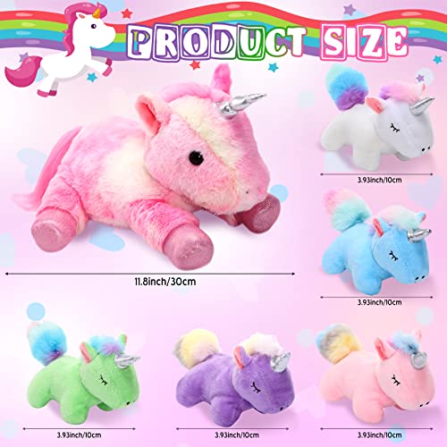 Sumind Mommy Unicorn Plush, Stylish Style, Pink - image 2