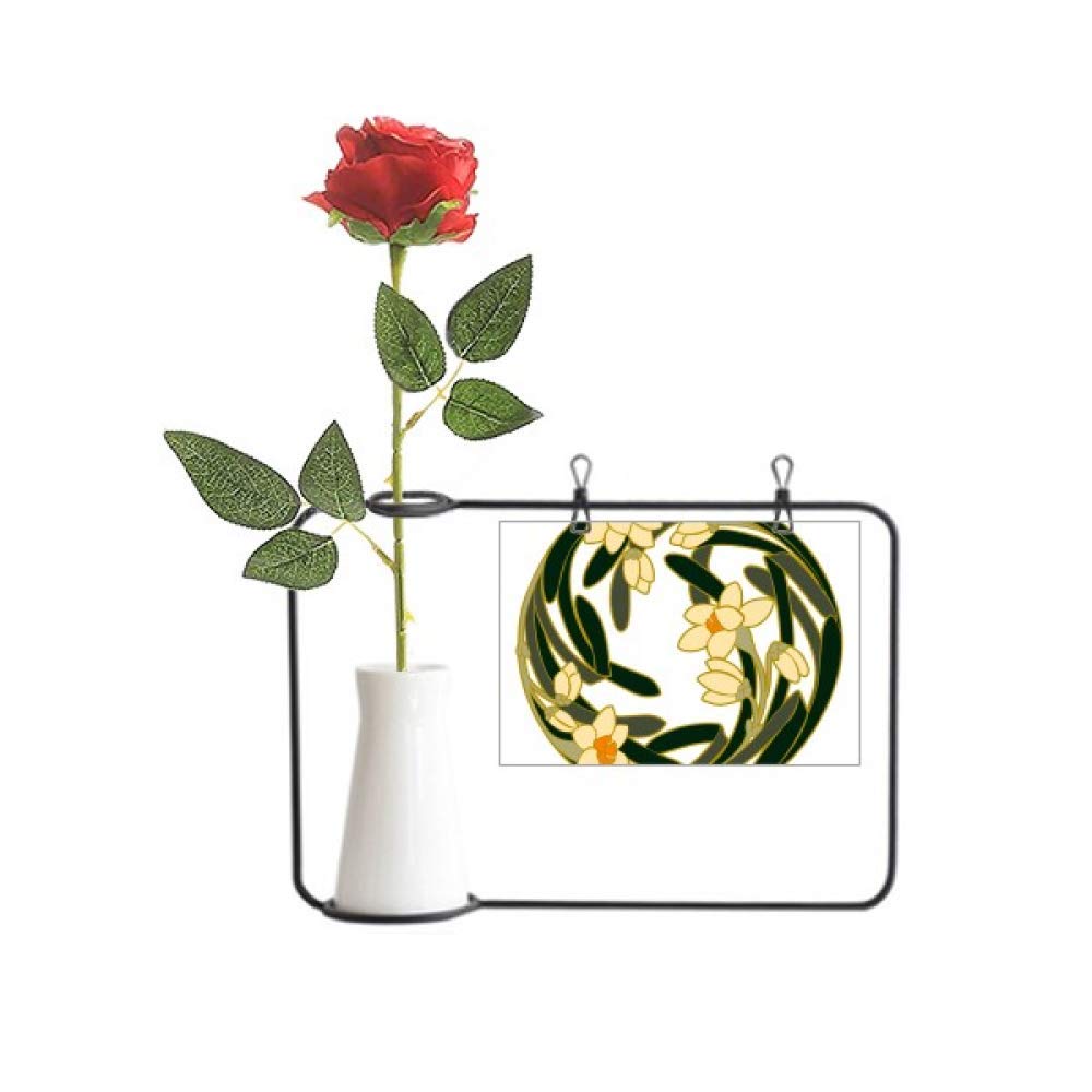 Porcelaine à suspendre et vase bouteille de décoration haute qualité Beauty Gift