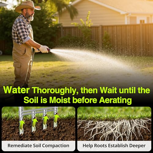 Knee-Friendly Stainless Steel Core Aerator