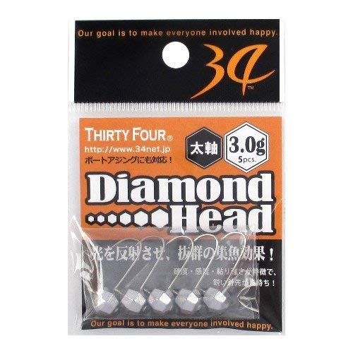 34 ダイヤモンドヘッド 太軸 3.0ｇ