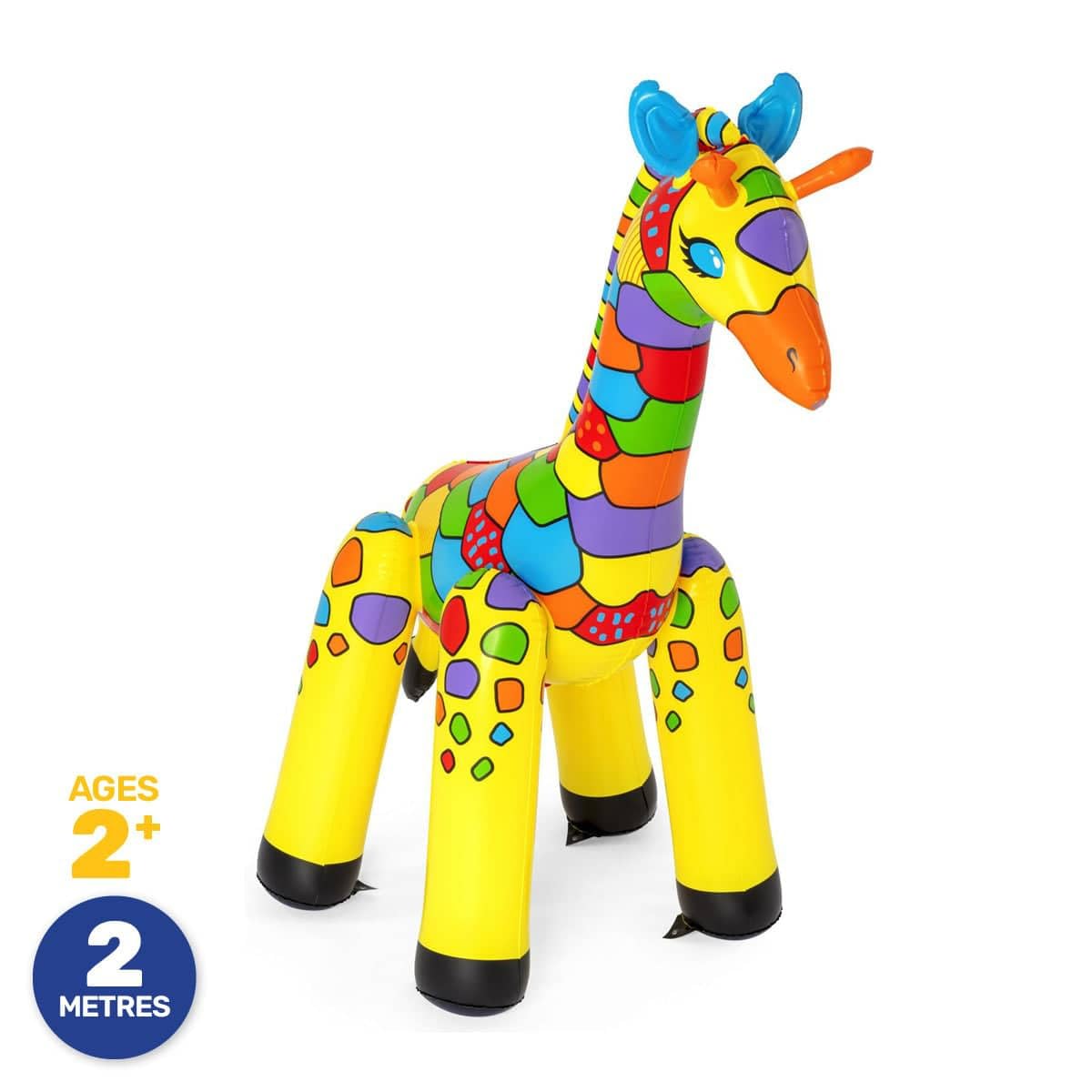 Bestway 52384 Gioco spruzza Acqua a Forma di Giraffa, 2 Anni+