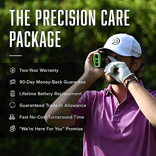 Precision-Pro-Golf-NX7-Laser-Rangefinder-Medidor-de-Distancia-para-Golf-Preciso-hasta-400-yardas–Perfecto-como-Accesorio-o-como-Regalo-para-un-Golfista