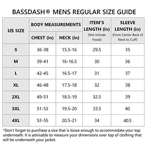 Product Image 3: BASSDASH Walker Breathable Waterproof Fishing Hunting Wading Jackets with Silent Outer Fabric for Men Women in 7 Sizes