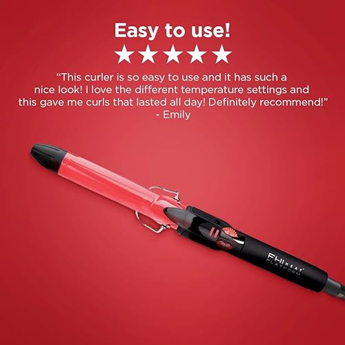 Miniatura 9 de FHI HEAT Plataforma Tourmaline Pro Rizador con controles de temperatura ajustables