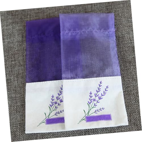 Bolsas de saquillo de lavanda Toyvian 15 pcs púrpura miniatura 5