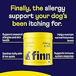 Finn Allergy & Itch Supplement for Dogs | Supports Seasonal Allergies, Itchy Skin, & Immunity | Wild Alaskan Salmon Oil, Bee Propolis & Probiotics | 90 Soft Chews - Image 2