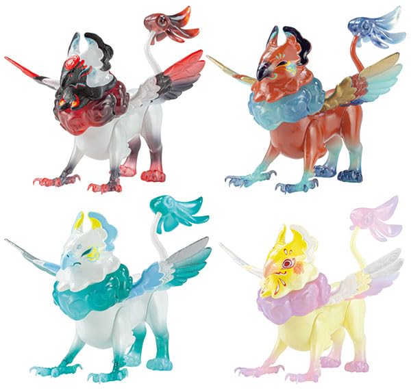 Amazon.co.jp: だいきょ屋コレクションひょっこり姫鷲獅子 4個入りBOX