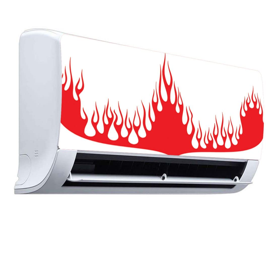 QTHQTH LINE Art Design AC Sticker Suitable for All Type of AC QTH-AC-0594