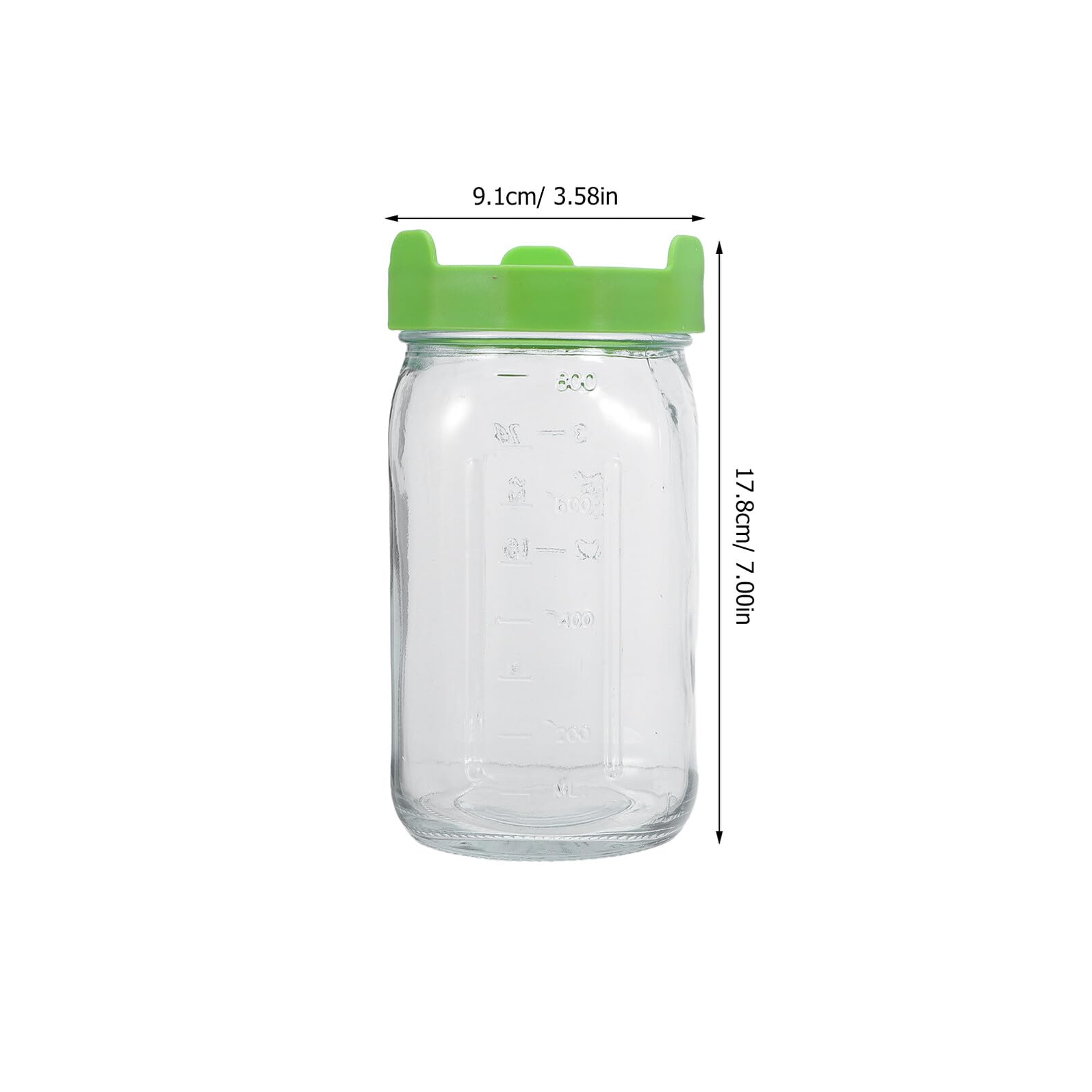 2 Pièces Kit de Germination en Verre avec Couvercle Drainage et Manchon D’ombrage pour Croissance Contrôlée des Graines à Germer à Domicile Cuisine
