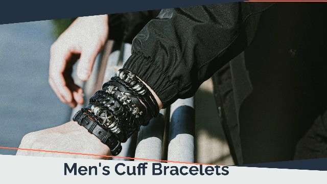 6 Piezas Pulsera de Cuero Trenzado para Hombre Punk miniatura 6