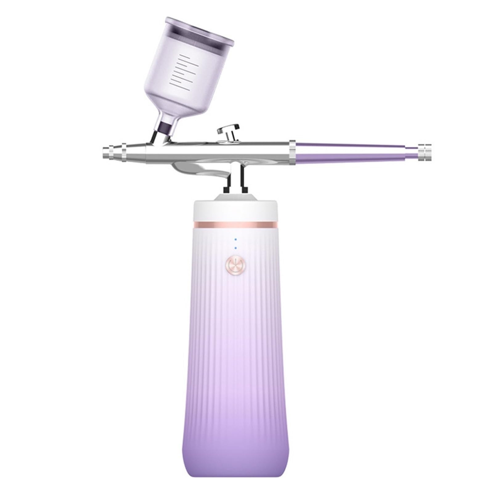 Pulverizador de vapor Facial, vaporizador Nano iónico, pulverizador inyección oxígeno, máquina hidratante for el cuidado la piel del SPA Precisión Esfuerzo Pulverización Uniforme(PURPLE SET)