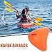Alipis 2pcs Inflatable Kayak Flotation Bags for Safety and Stability Anti-Drowning Rear Air Bladders Emergency Floatation Accessories for Canoe and Boat Safety