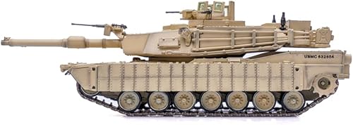 Miniatura 6 de Motor city classics 172 ScaleM1A1 TUSK 1er Batallón de Tanques, 1 División de Marines, Cuerpo de Marines de los Estados Unidos (Kit de Supervivencia