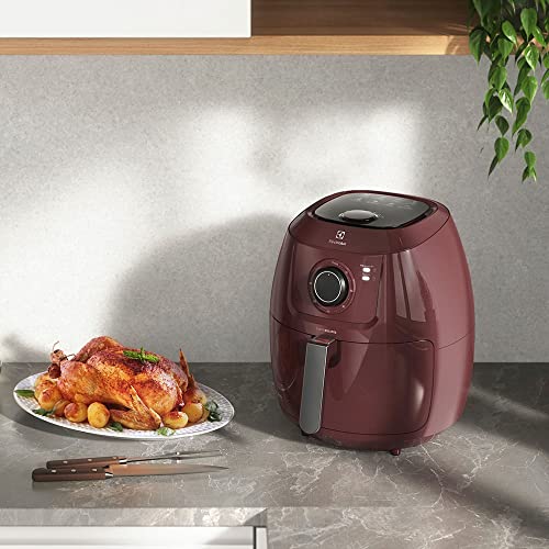 Fritadeira Elétrica sem oleo Grand Airfryer 5L mecanica Electrolux EAF51 vermelha 1800W 220V - Imagem 7