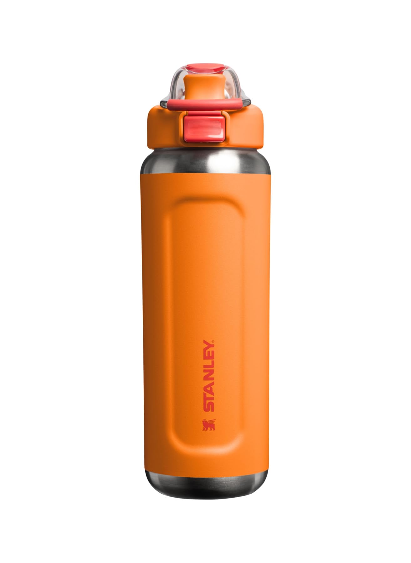 STANLEY 1913 Wellspring Bottle 0.7L - Cold For 12 Hours - Iced For 40 Hours - BPA-Free Recycled Stainless Steel Flask - Leakproof - Dishwasher Safe - Goldenrod Coral
