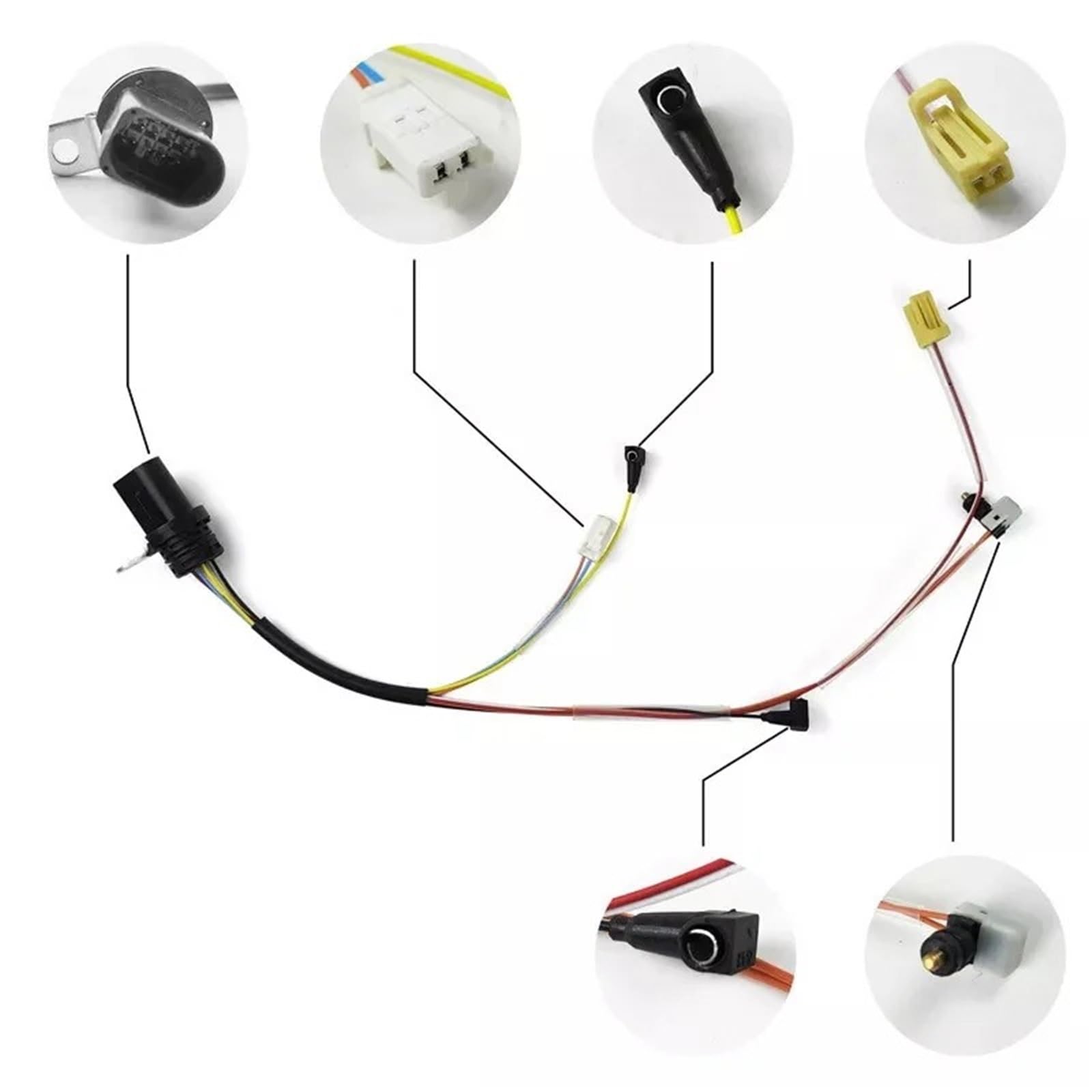 Gangwahlschalterkabel Für Q7 Für VW Für Touareg Getriebeventilkörper Kabelbaum 09D927363G 09D927363F(1PCS-14 Pin)