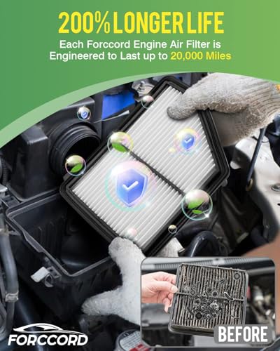 Image of Engine Air Filter Fits for 2022-2026 Acura MDX 3.5L, 2023-2026 Honda Pilot 3.5L Air Filter Replacement 17220-61A-A00 Car Accessories