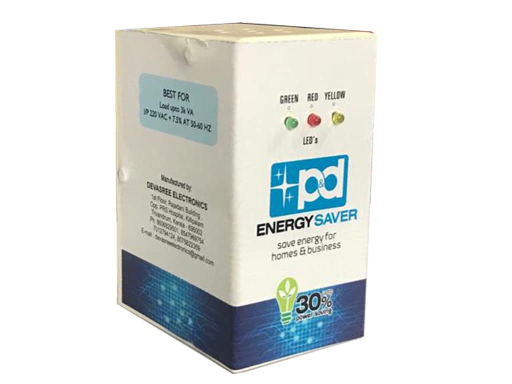 P&D Energy Saver for Homes and Business Purpose Best for Load up to 3k VA (1) (B0B5VH7WB6) Amazon Price History, Amazon Price Tracker