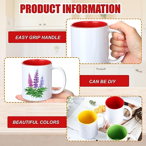 Uiifan-30-Pcs-Sublimation-Mugs-11-oz-Plain-Sublimation-Coffee-Mugs-Bulk-Sublimation-Coffee-Cups-with-Handle-and-Colored-Inside-Ceramic-Mug-for-Tea-Latte-Espresso-Assorted-Colors