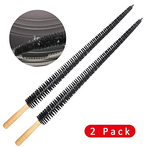 Dryer Cleaner Brush - 2 Pack 30-Inch Long Flexible Dryer Vent Cleaner
