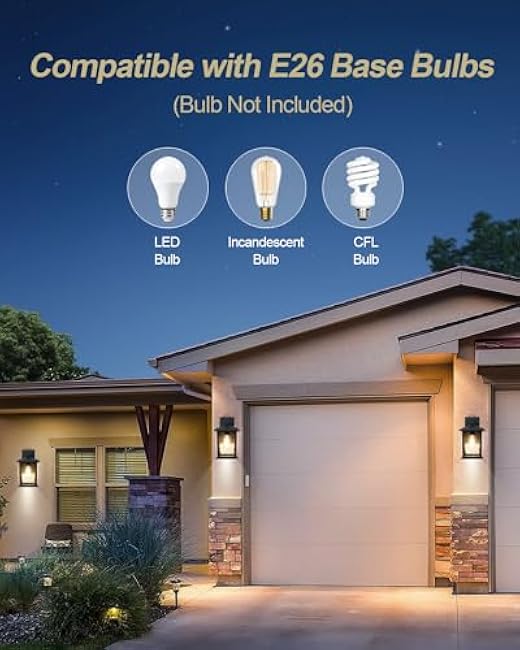 Outdoor Porch Light Outdoor Wall Sconce Matte Black 12 High