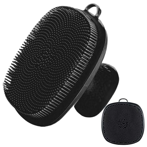 Purificador de cara de silicona suave – Masajeador manual portátil, cepillo facial impermeable, limpiador suave, herramienta exfoliante para el cuidado de la piel | Cepillo facial de limpieza en