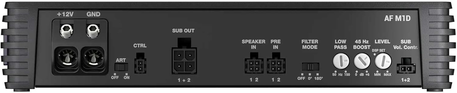 Audison Forza AF M1D D Class Mono Amplifier - 1 x 600W at 4Ω