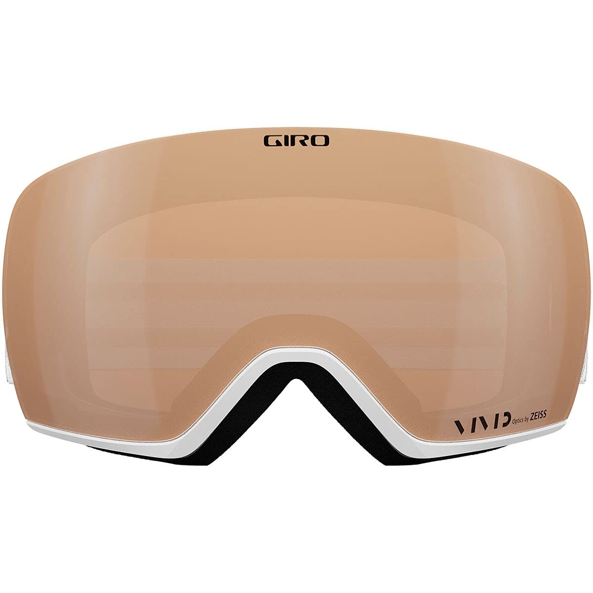 Giro Snow Lusi White Limetless - Gafas de esquí (talla única), color blanco