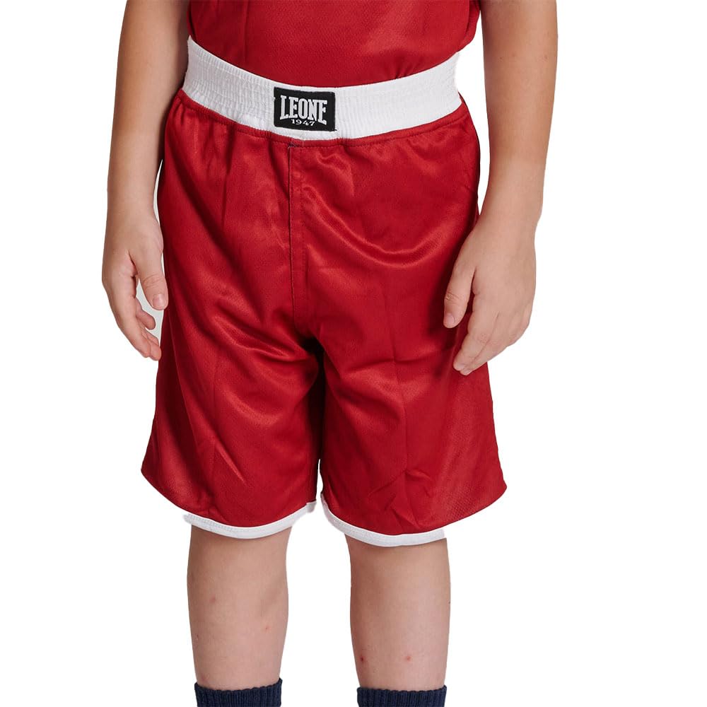 LEONE 1947 Pantaloncini Boxe - Pantalones Cortos Kick-Thai Jr. Niños y Adolescentes