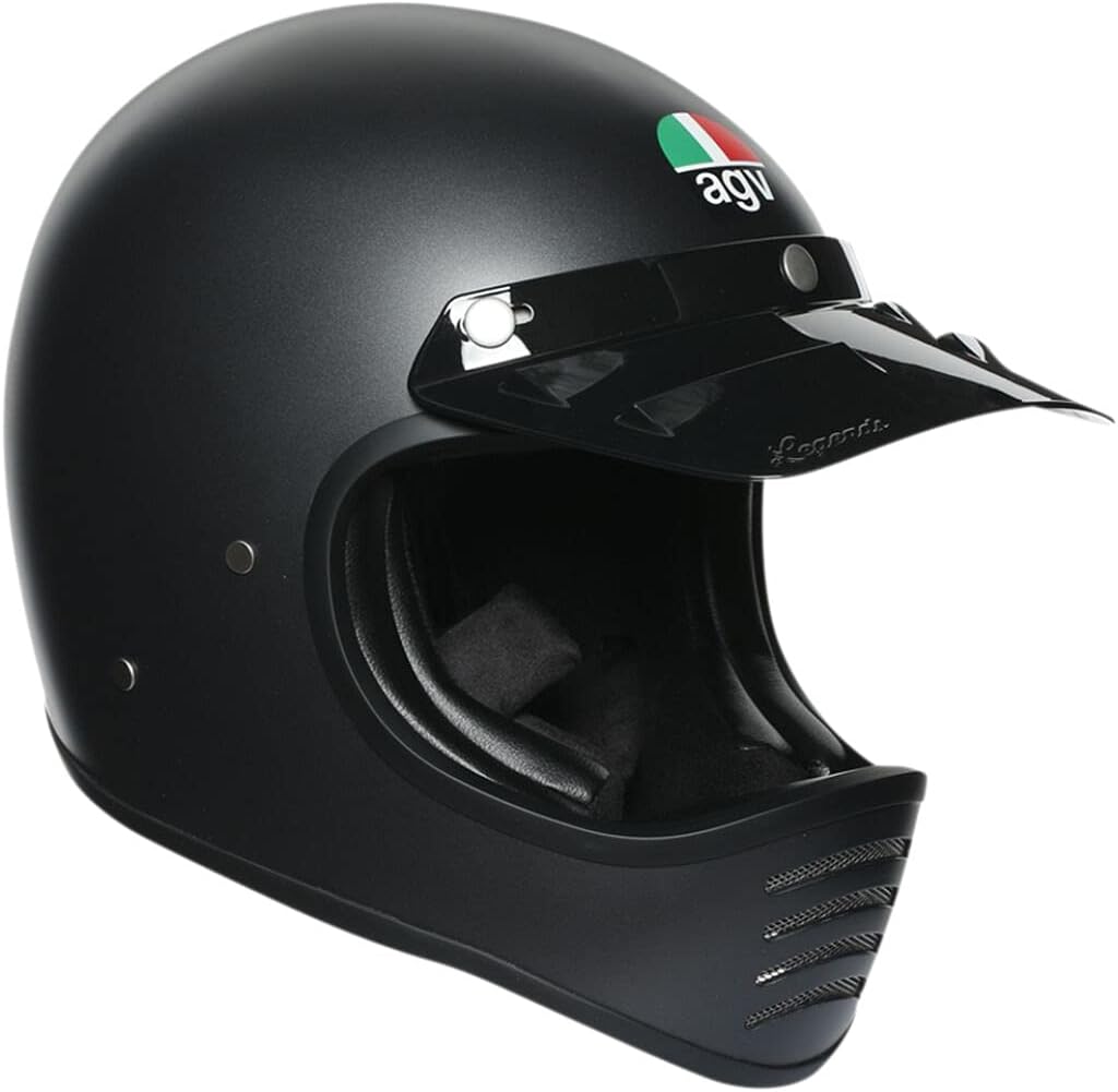 AGV X101 Adult Off-Road Motorcycle Helmet – Matte/Black / Medium AGV X101 Adult Off-Road Motorcycle Helmet – Matte/Black / Medium