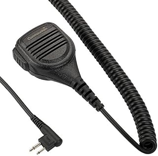 Speaker Mic with Reinforced Cable for Motorola Radios BPR40 CP200D CP200 CP200XLS CP185