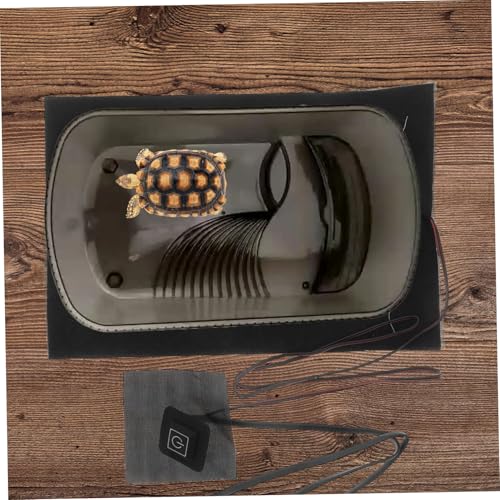 Alfombrilla térmica ajustable para reptiles Happyyami miniatura 5