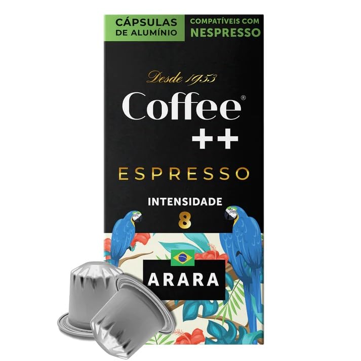 Coffee Mais Super Special Coffee ARARA in Capsules│Compatible with the Nespresso machine|100% Arabica │ Medium Roast │Box of 10 units