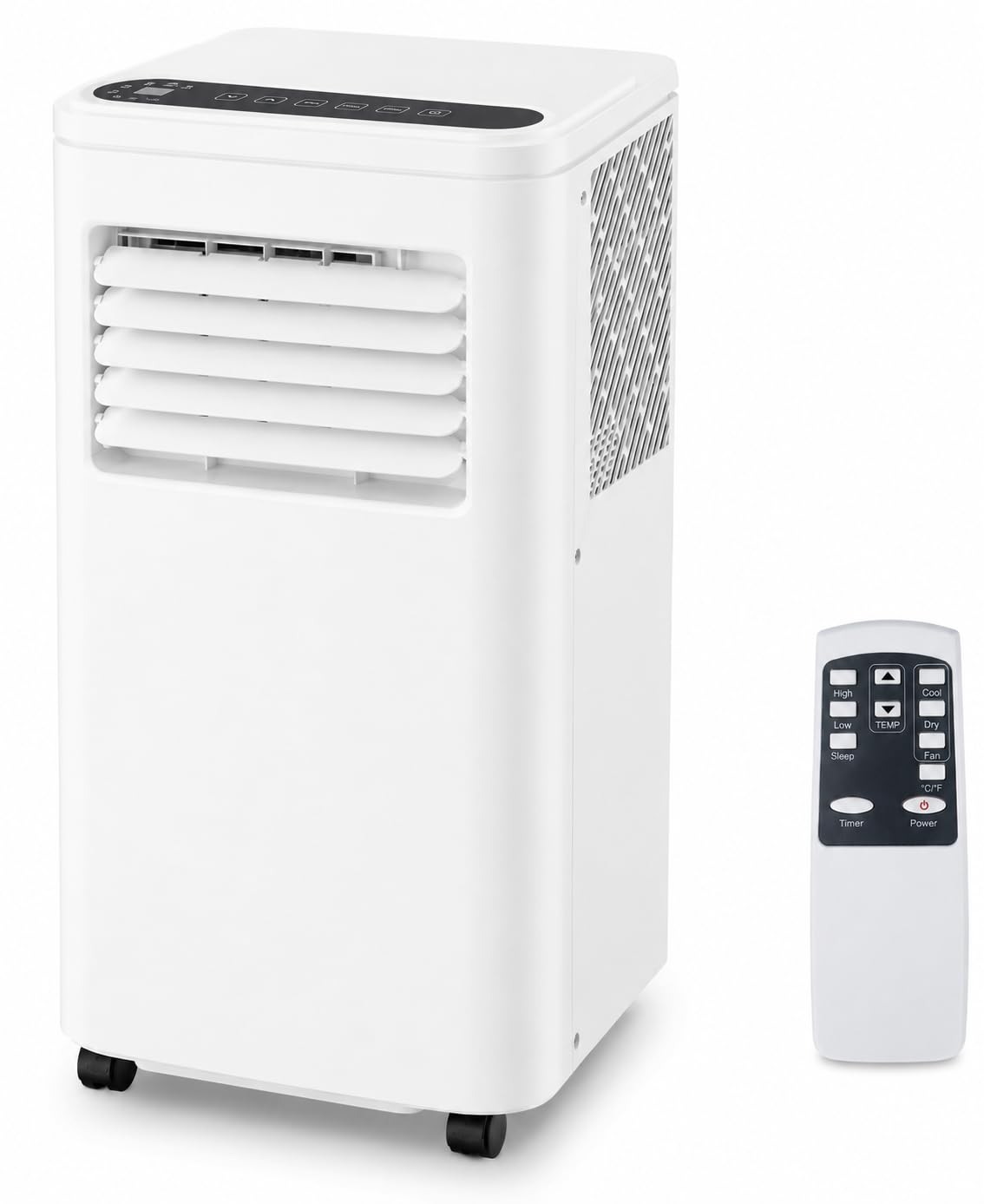 Photo 1 of 10000 BTU Portable Air Conditioners, Remote Control, 4-in-1 Quiet AC Unit, 3 Speeds, 24H Timer, Cools Room up to 450 Sq.Ft, Multi-Function Modes, Smart Control Panel