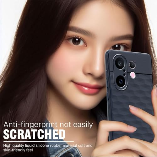 Image of amazon basics TPU Soft Back Cover for Vivo X200 FE 5G | Full Camera Protection | Flexible Shockproof Back Case for Vivo X200 FE 5G (Blue)