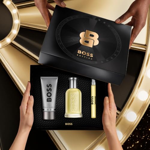 Geschenkset BOSS Bottled Eau de Toilette und Duschgel für Herren – Ansicht 3
