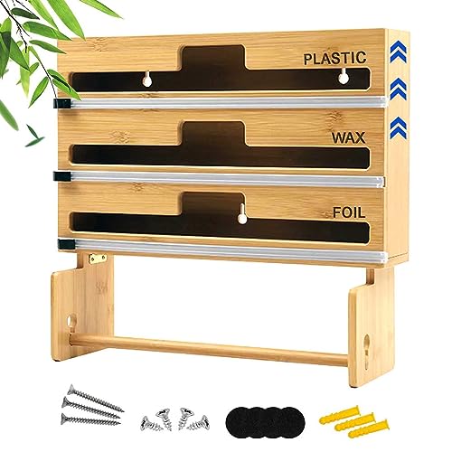 Organisateur pour les serviettes en papier en bambou haut de gamme durable