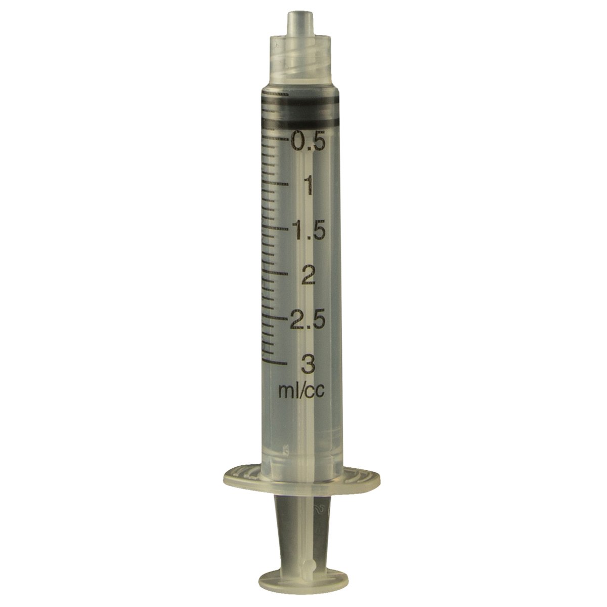 JG3CC-LL-1000 3 cc Luer Lock Calibrated Manual Assembled Syringe Bag of 1000