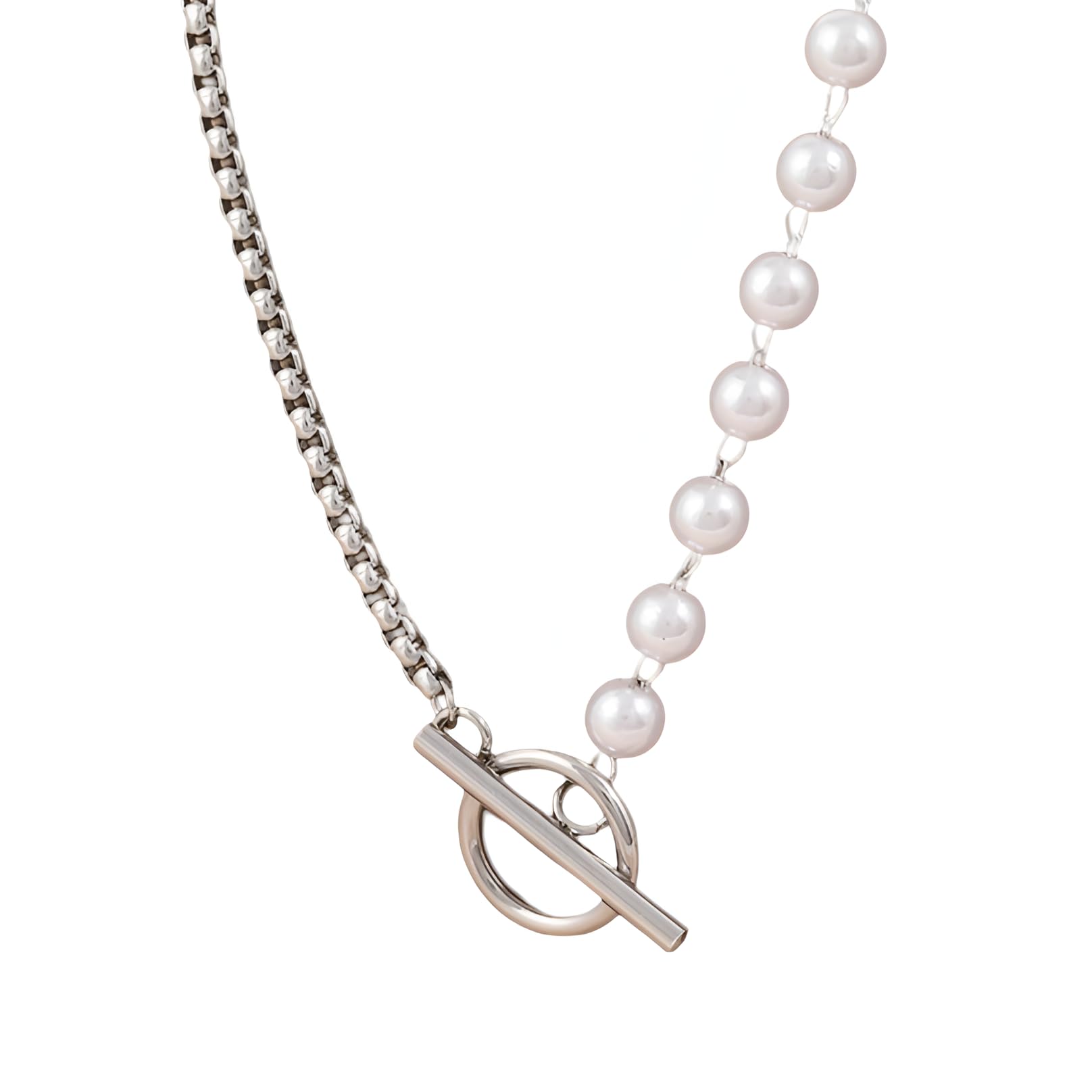 Collier à bascule facile à fermer argent 925 anti-ternissement - 5
