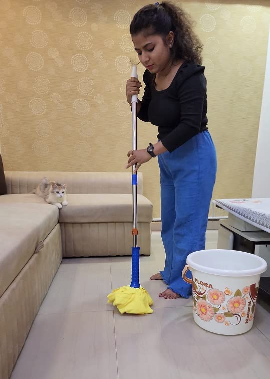 SUNDEX Microfibe Wet & Dry Mop Amazon.in Home Improvement